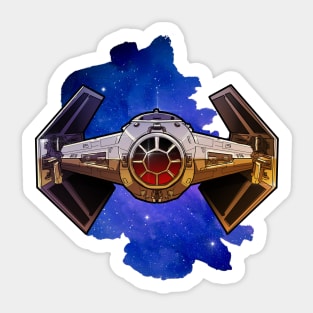 Galaxy imperial space ship Sticker